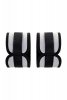 Anonymo anclecuffs, polyester, silver, 28.5 cm